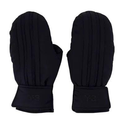 Y-3 Adidas Gloves In Black