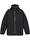 Y-3 Adidas Gore-tex Hard Shell Jacket In Black