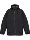 Y-3 Adidas Gore-tex Hard Shell Jacket In Black