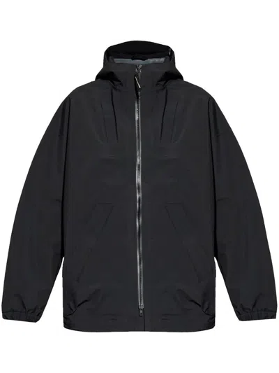 Y-3 Adidas Gore-tex Hard Shell Jacket In Black