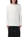 Y-3 Oversized T-shirt With Short Sleeves And Crew Neck In White