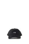 Y-3 Hats In Black Cotton In Black