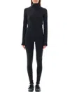 Y-3 Logo-print Jumpsuit In Black