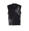 Y-3 Running Engineered Zip-up Vest In Black