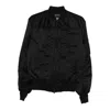 Y-3 Logo-print Bomber Jacket In Black