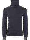 Y-3 Turtleneck Long-sleeve Top In Blue