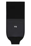 Y-3 Adidas Knitted Wool Scarf In Black