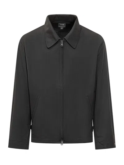 Y-3 Adidas Lightweight Black Zippered Jacket