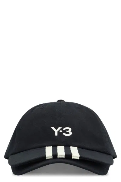 Y-3 Adidas Logo Baseball Cap In Blue