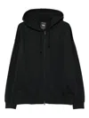 Y-3 Cotton Blend Hoodie Featuring Drawstring Hood In Black
