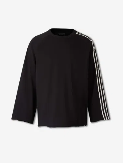 Y-3 Adidas Long Sleeve T-shirt In Black