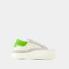 Y-3 Lux Bball Low Sneakers - Leather - Multicolor In Beige