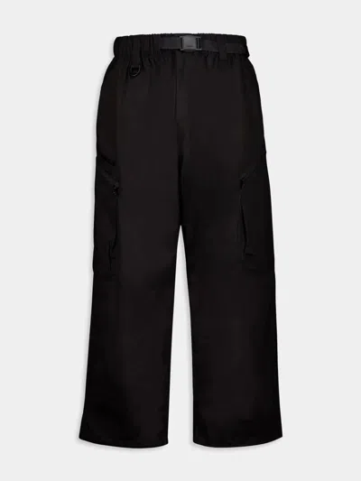 Y-3 Adidas M Twill Crg Pnt In Black
