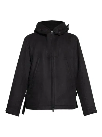 Y-3 Adidas Melton Jacket Clothing In Black