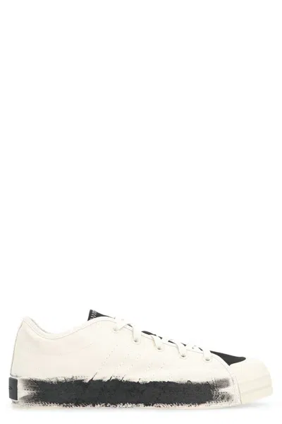 Y-3 Off-white & Black Nizza Lo Sneakers In Multi