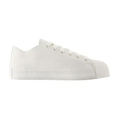 Y-3 Adidas Nizzastar Lo Sneakers In White