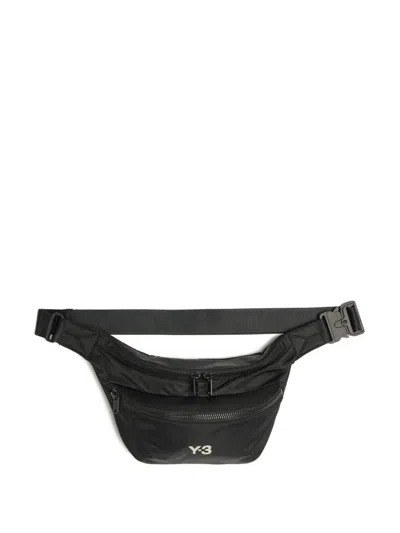 Y-3 Adidas Nylon Fanny Pack Bags In Black