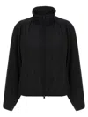 Y-3 High Collar Raglan Sleeve Sweatshirt In Black