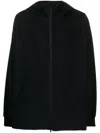 Y-3 Logo-print Running Jacket In Black