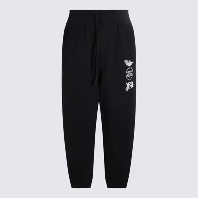 Y-3 Adidas Pantaloni Nero In Black