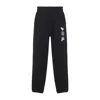 Y-3 Cuffed Track Pants Elastic Waistband In Black
