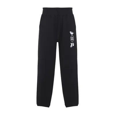 Y-3 Cuffed Track Pants Elastic Waistband In Black