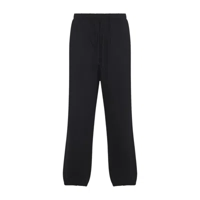 Y-3 Track Pants With Elastic Cuffs And Pockets In Black