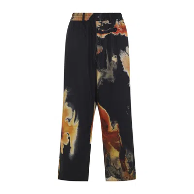 Y-3 Sport Uniform Track Trousers Pockets In Black