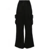 Y-3 Drawstring Cargo Trousers In Black