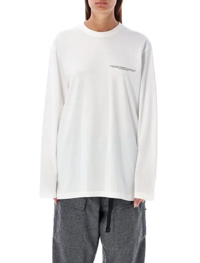 Y-3 Reflective Logo T-shirt T-shirt In Weiss