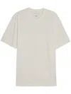 Y-3 Logo Cotton T-shirt In White