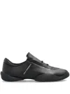 Y-3 Adidas Regu Leather Sneakers In Black