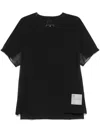Y-3 Running Short-sleeves T-shirt In Black
