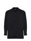 Y-3 Relaxed Fit Shirt With Functional Elements In Black