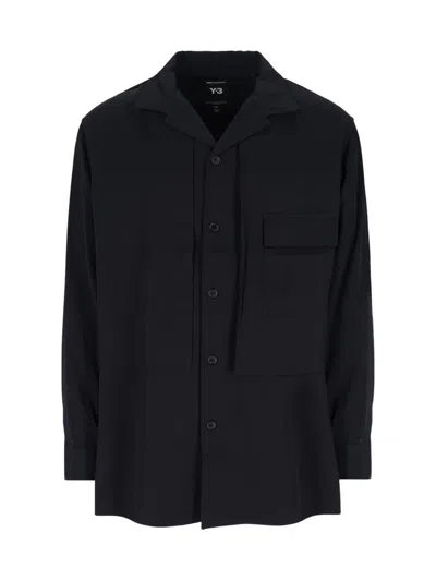 Y-3 Adidas Shirts In Black