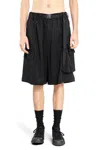 Y-3 Shorts In Black Polyamide