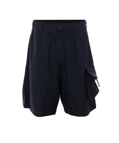 Y-3 Adidas Shorts In Blue