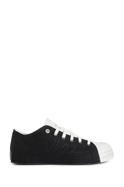 Y-3 Adidas Nizza Lo Low-top Sneakers In Black