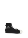 Y-3 Nizza Hi Sneakers In Black