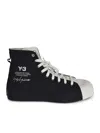Y-3 Nizza Hi Sneakers In Black
