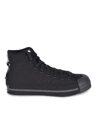Y-3 Yohji Yamamoto X Nbhd Nizza Hi Sneaker In Black