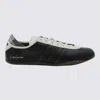 Y-3 Debossed Leather Tokyo Sneakers With Lace-up Closure In Black