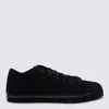 Y-3 Black Leather Nizzastar Lo Sneakers In Black