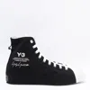 Y-3 Nizza Hi Sneakers In Black