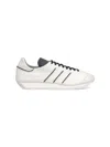 Y-3 Low Top Sneakers Contrast Detailing In White