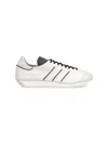 Y-3 Low Top Sneakers Contrast Detailing In White