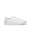 Y-3 Low Top Sneakers With Perforated Silhouette In White