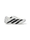 Y-3 Lightweight Low Top Rubber Sole Sneakers In White