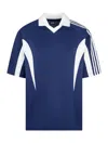 Y-3 Ss Ctln Tee In Blue