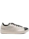 Y-3 Superstar Leather-panelled Sneakers In Multi